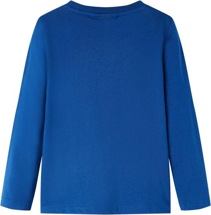 Immagine prodotto VidaXL Camicia da bambino a maniche lunghe blu scuro 128,Materiale: 100 (128)