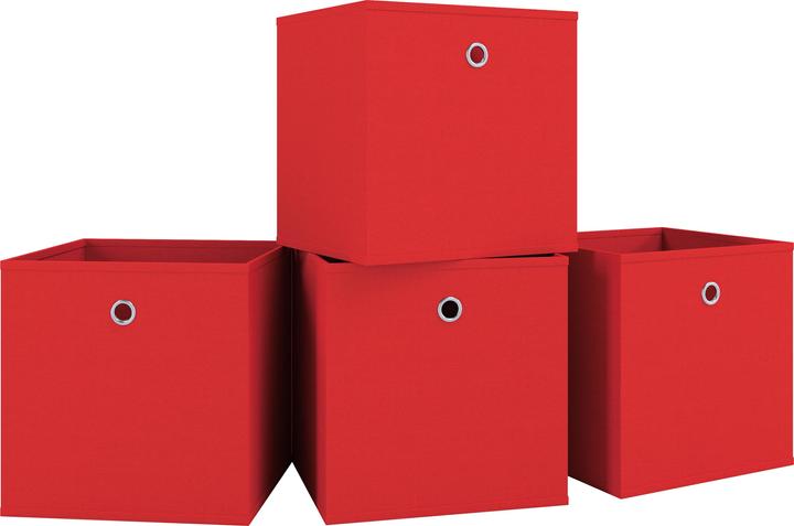 Produktbild VCM 4er-Set Faltbox Klappbox "Boxas (27 x 27 x 27 cm)