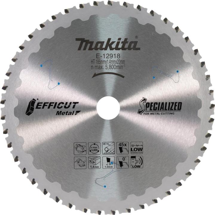 Makita Maki EFFICUT S?geb.185x30x45Z E-12859