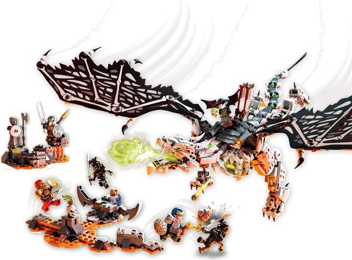 Produktbild LEGO Drache des Totenkopfmagiers (71721, LEGO Ninjago)
