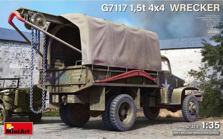 Produktbild Mini art 1:35 G7117 1,5to. 4x4 Abschleppwagen
