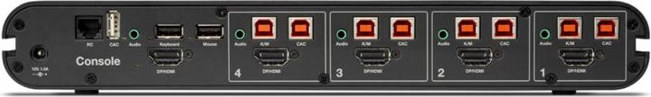 Produktbild Belkin F1DN104KVM-UN-4, 3840 x 2160 Pixel, 4K Ultra HD, Schwarz