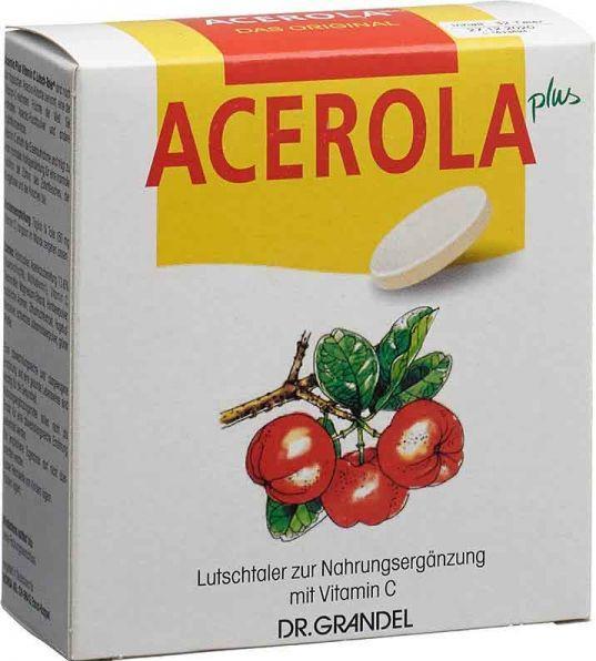 Image du produit Dr Grandel Acérola plus pastille de vitamine C (60 pièce(s), Cachets, 268 g)
