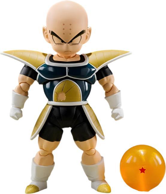 Actual product image Bandai AF Dragon Ball Z Krillin Battle SHF 12cm