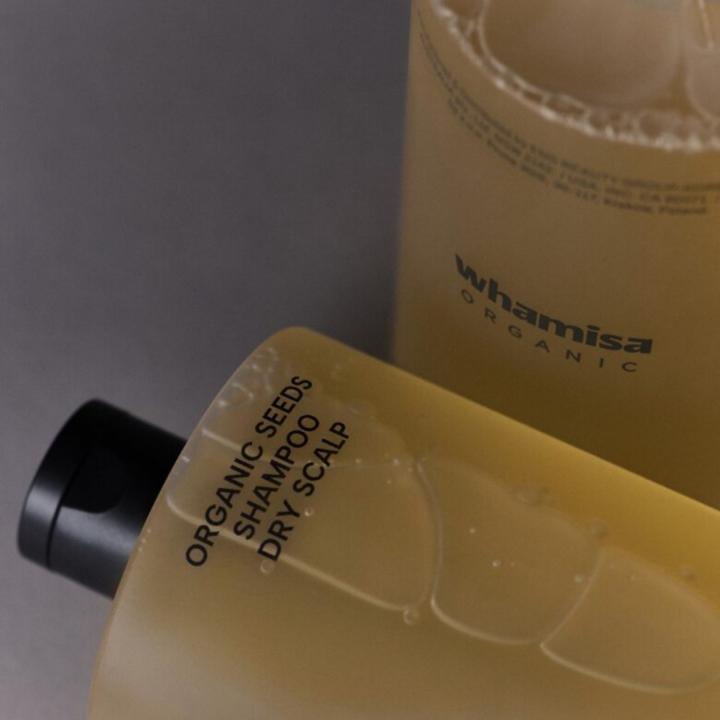 Produktbild Whamisa Organic Seeds Shampoo (490 ml, Flüssiges Shampoo)