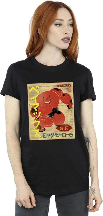 Produktbild Disney Big Hero 6 Baymax Baymax Newspaper TShirt (XL)