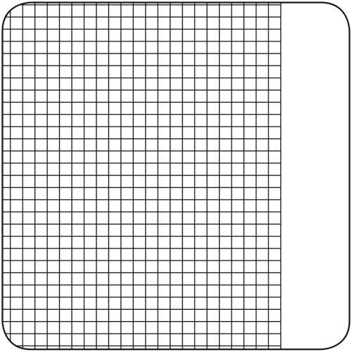 Produktbild Herlitz Schulheft x.book Lineatur 10 kariert DIN A5 Aussenrand, 32 Blatt (A5, Kariert, Kein Einband)