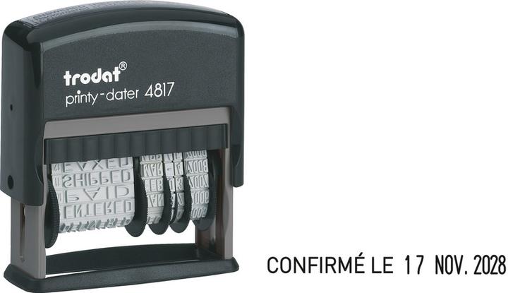 Produktbild Trodat Wort- und Datumstempel