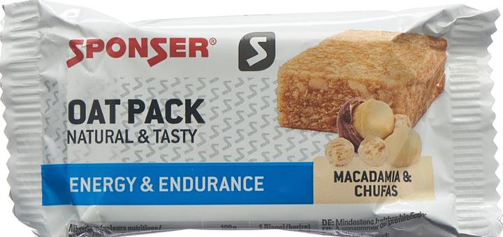 Immagine prodotto Sponser Pacchetto Avena (Noce macadamia, Chufas, 1 pz., 60 g)
