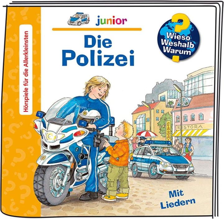 Actual product image Tonies Why Why Junior The Police (German)