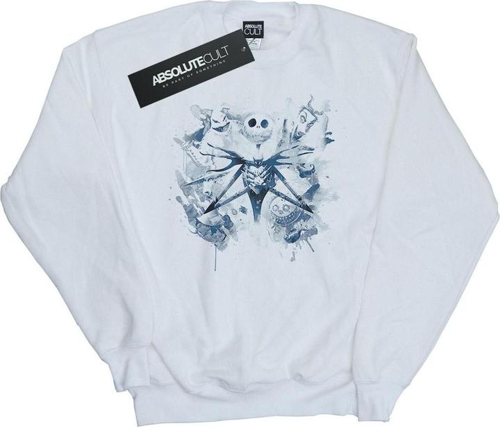 Disney Nightmare Before Christmas Paint Spray Carers Sweatshirt Mädchen
