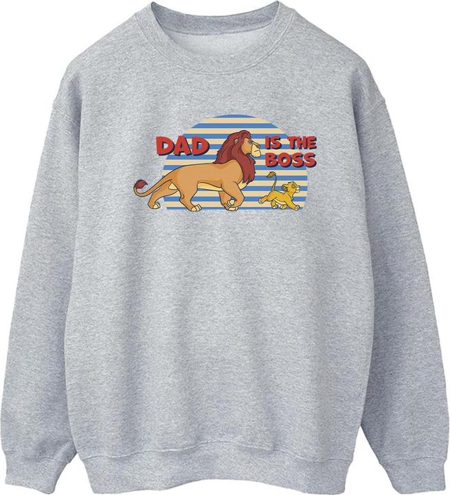 Disney The Lion King Dad Boss Sweatshirt (L)