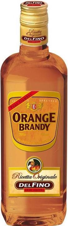 Produktbild DelFino Orange Brandy Stock zum Flambieren (1 x 35 cl)