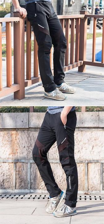 Produktbild Rockbros Patrol winddichte Radsporthose, Grösse M - Schwarz (M)