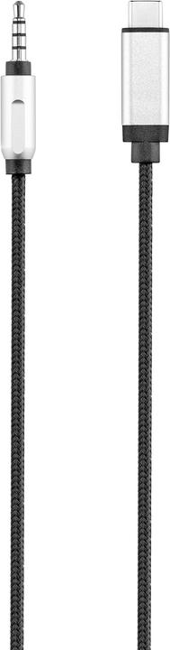 Actual product image Renkforce USB C – 3,5 mm Klinke (1.20 m, 3.5mm jack (AUX))