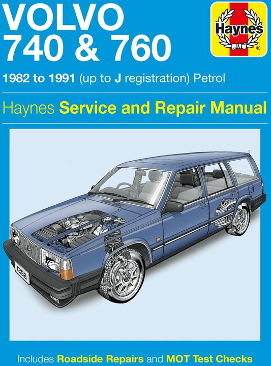 Produktbild Volvo 740 & 760 Petrol (82 - 91) Haynes Repair Manual (Englisch, Haynes Publishing, 2014)