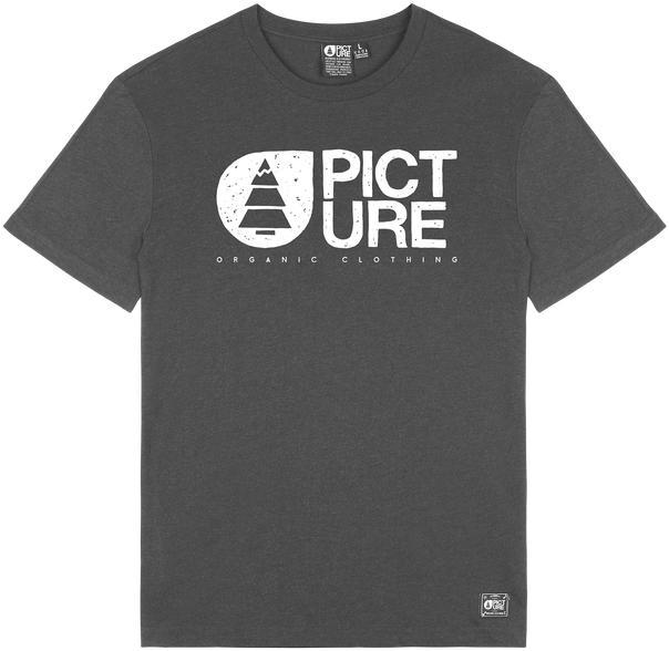 Picture BASEMENT DRAW T-Shirt dunkel grau S (S)