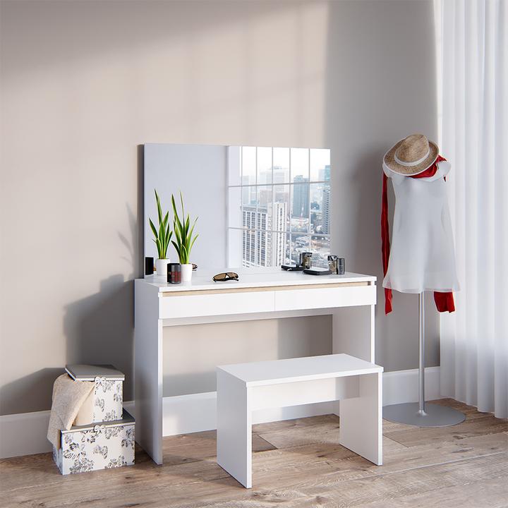 Produktbild Vicco Emma mit Hocker (120 x 42 x 83 cm)
