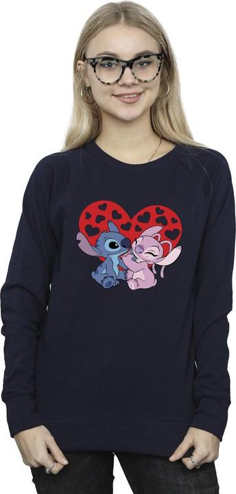 Immagine prodotto Disney Lilo & Stitch Hearts Felpa Donna (XL)