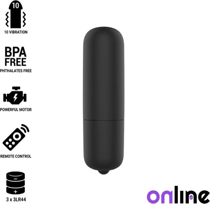 Produktbild Online Mini Bullet Vibe - Schwarz