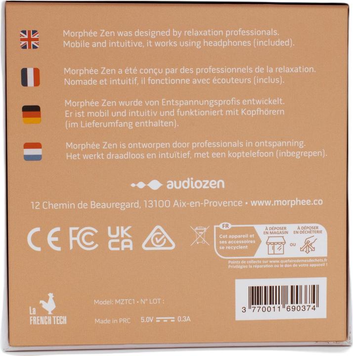 Image du produit Morphée Pierre de relaxation ZEN
