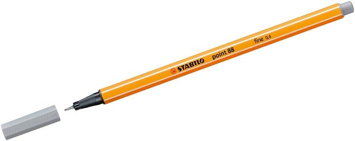 Produktbild STABILO point 88 Fineliner (Mittelgrau, 1 x)