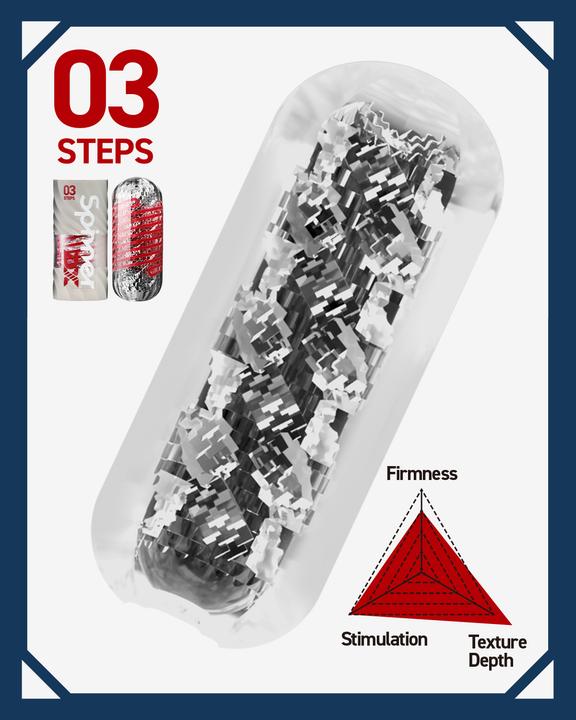 Actual product image Tenga Spinner DX03