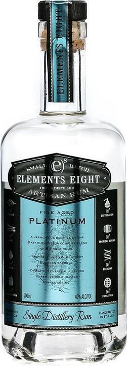 Actual product image Elements Eight Platinum Rum 40% Vol. 0,7l