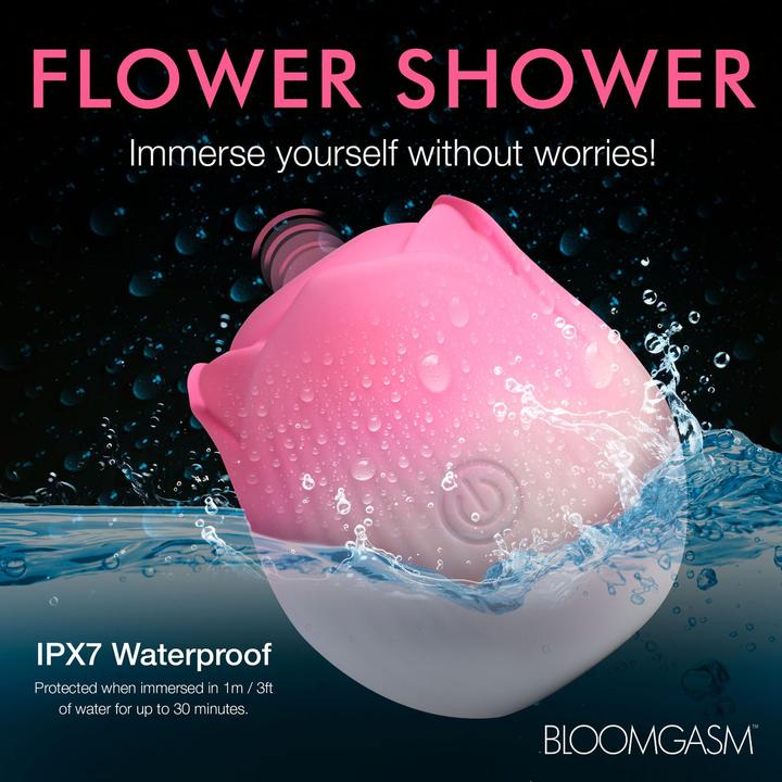 Produktbild Frisky BLOOMGASM Pulsing Petals Stimulator Pulsierende RosenVibrator Rosa