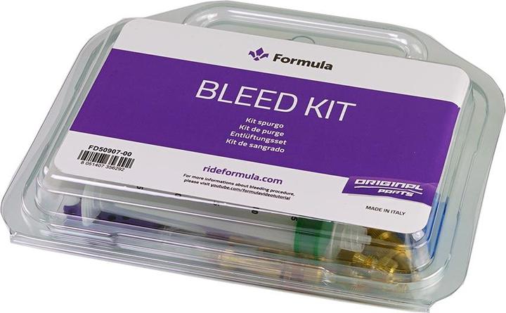 Image du produit Formula Kit de purge d'huile minérale pour frein à disque Cura