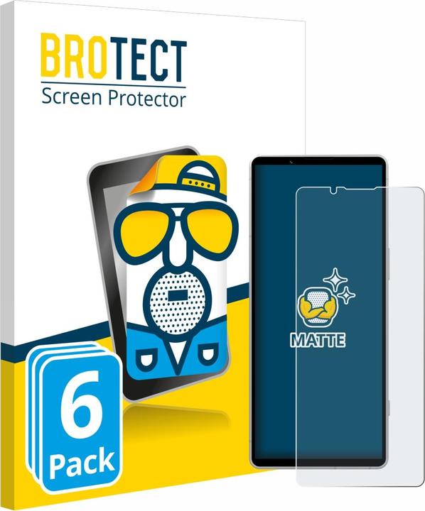 Actual product image BROTECT Anti-glare screen protector matt (6 Piece, Sony Xperia 5 V)
