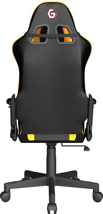 Image du produit Gembird Chaise de jeu SCORPION juodas mesh yellow skin