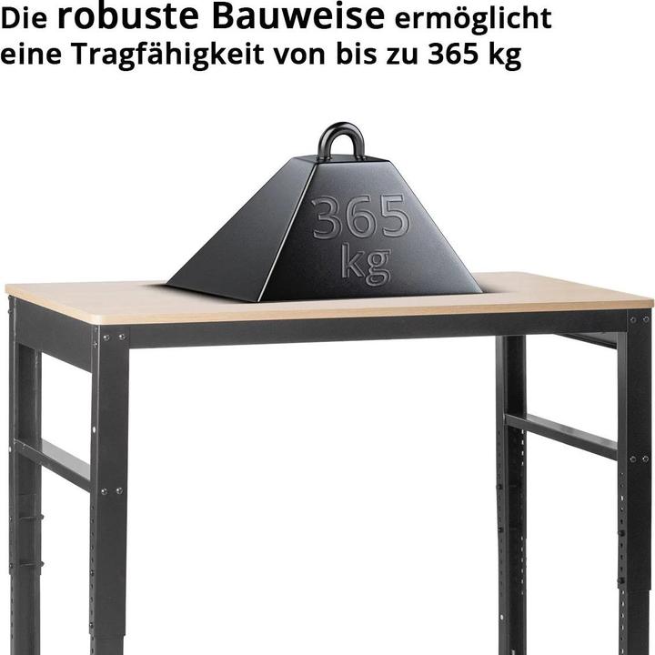 Produktbild Stahlwerk Werkbank mit Rollen (60 cm, 120 cm)