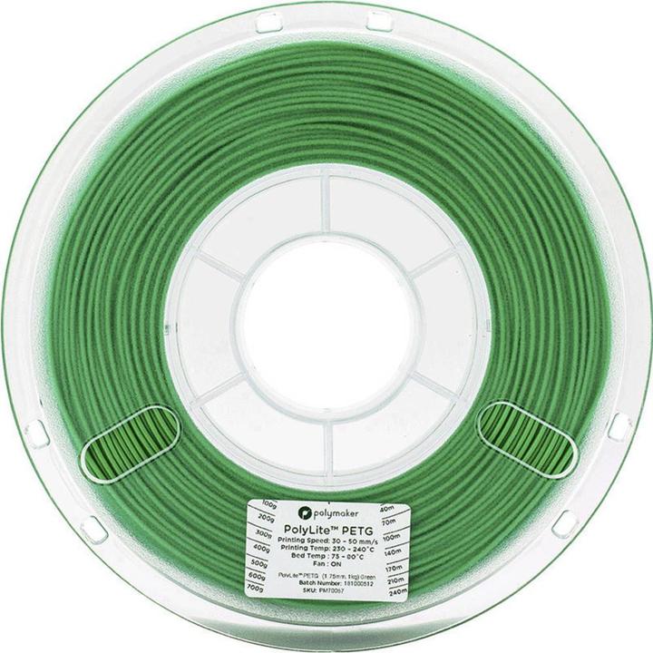 Produktbild Polymaker PolyLite PETG - Green - 2.85mm (PETG, 2.85 mm, 1000 g, Grün)