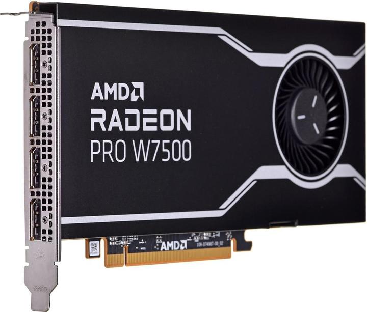 Image du produit AMD RADEON PRO W7500 8GB RETAILPCIE (8 Go)