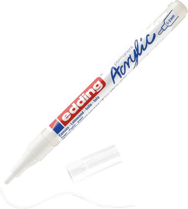 Produktbild Edding Acrylmarker Starter Set 8-teilig (Mehrfarbig, 10 mm, 8 x)