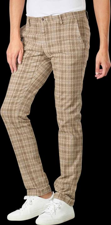 Produktbild Mason's Torino Style Chino Slim Fit Karo Beige (W40)