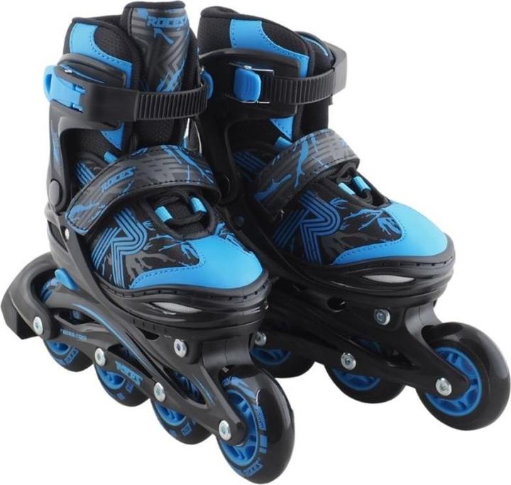Actual product image Roces Roller skates Rocius Jokey 3.0 box, black-blue - 30-33 (30)