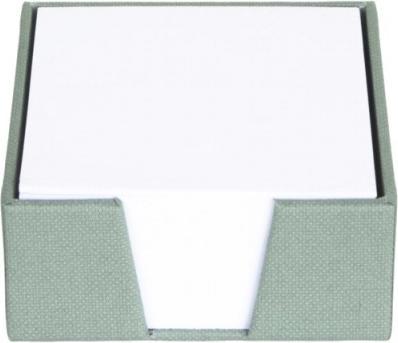 Note box linen cover James Soft Teal
