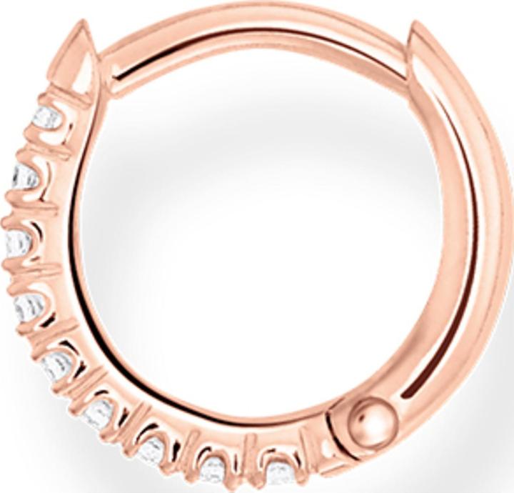 Image du produit Thomas Sabo créole (Argent 925, Dorure à l'or rose 750)