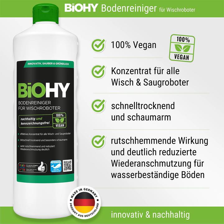 Actual product image Biohy Floor cleaner concentrate for mopping robots