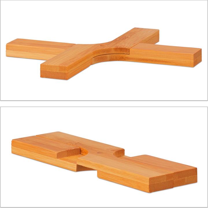 Produktbild Relaxdays Untersetzer Set (2 x, Pfannenuntersetzer)