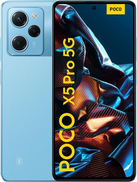 Xiaomi Poco X5 Pro 5G (256 GB, Blau, Blue, 6.67", Dual SIM, 5G)