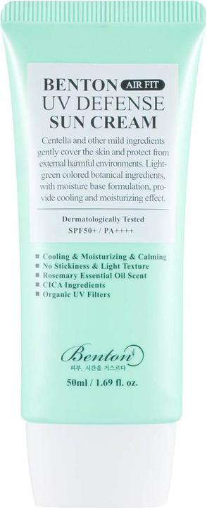 Benton Air Fit Uv Defense Sun Cream (Sonnencreme Gesicht, SPF 50, 50 ml)