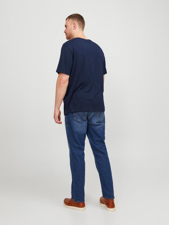 Actual product image Jack & Jones Logo print plus size T-shirt (4XL)
