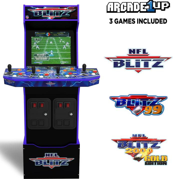 Actual product image Arcade1Up NFL Blitz 3-in-1 Wifi