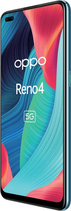 Produktbild OPPO Reno4 (128 GB, Galactic Blue, 6.40", Dual SIM, 48 Mpx, 5G)
