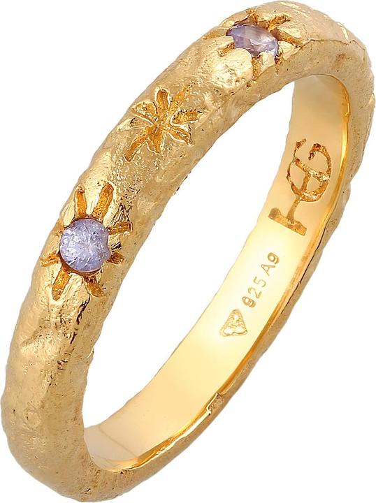 Immagine prodotto Haze & Glory Ring Bandring Stern Tansanite - Starlover 925 Silber (58, 925 Argento)