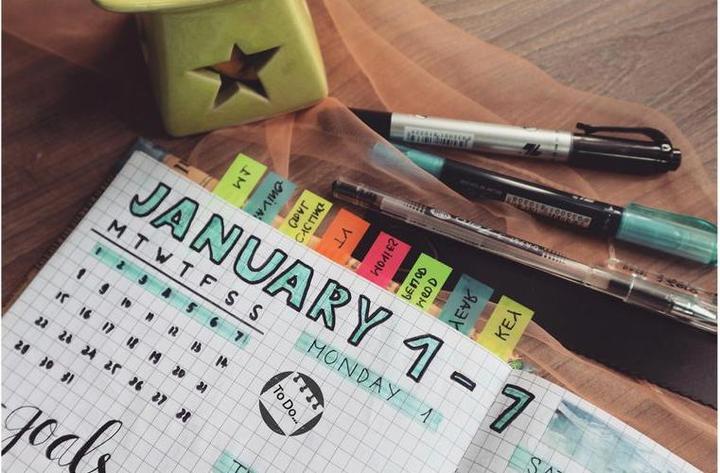 Actual product image Colop Stamp Little NIO Set Bullet Journal
