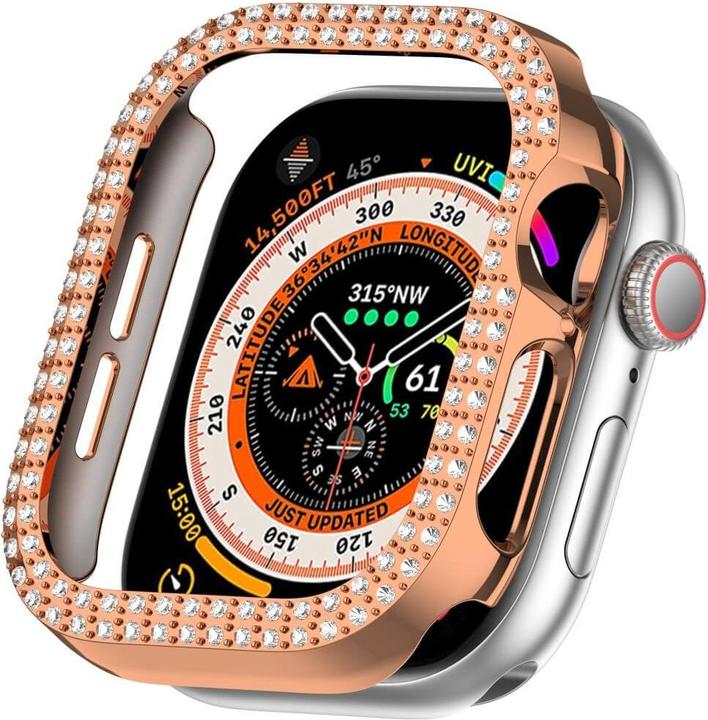 Image du produit Cover-Discount Apple Watch 10 - 42mm - Etui de protection en strass scintillant
